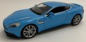 Aston Martin Vanquish blue MODEL METAL WELLY 1:24