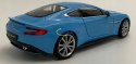 Aston Martin Vanquish blue MODEL METAL WELLY 1:24