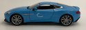 Aston Martin Vanquish blue MODEL METAL WELLY 1:24