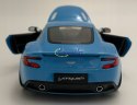 Aston Martin Vanquish blue MODEL METAL WELLY 1:24