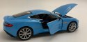 Aston Martin Vanquish blue MODEL METAL WELLY 1:24