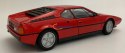 BMW M1 red samochód model 24098 Welly 1:24