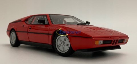 BMW M1 red samochód model 24098 Welly 1:24 BMW M1 red samochód model 24098 Welly 1:24