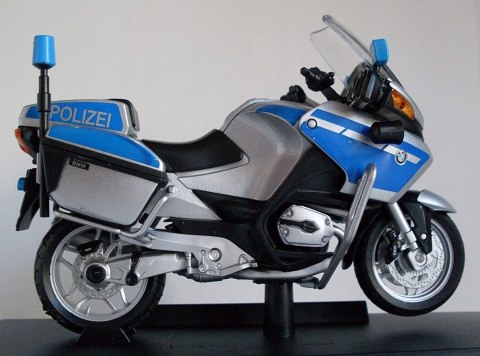 BMW R1200 RT Policja Polizei 1:18 Welly metalowy BMW R1200 RT Policja Polizei 1:18 Welly metalowy