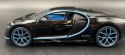 BUGATTI Chiron black blue 1:24 model Maisto 31514