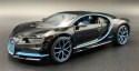 BUGATTI Chiron black blue 1:24 model Maisto 31514