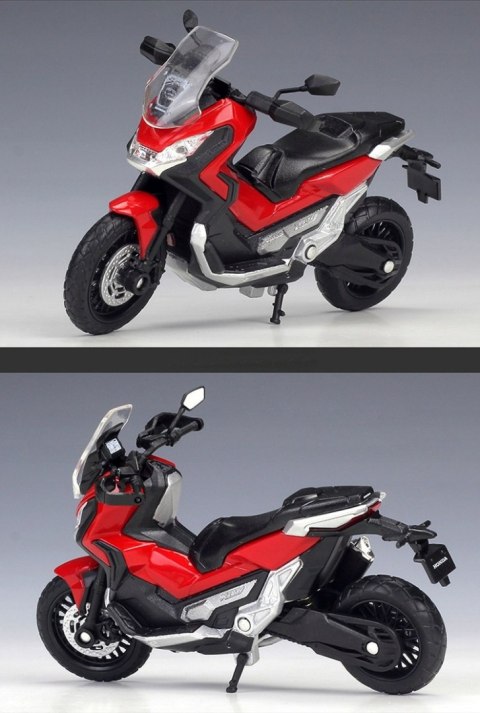 HONDA X ADV motocykl 1:18 Welly metalowy HONDA X ADV motocykl 1:18 Welly metalowy