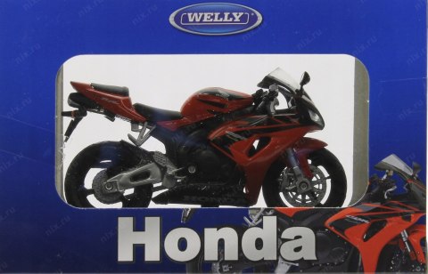 HONDA CBR 1000RR motocykl 1:18 Welly metalowy HONDA CBR 1000RR motocykl 1:18 Welly metalowy