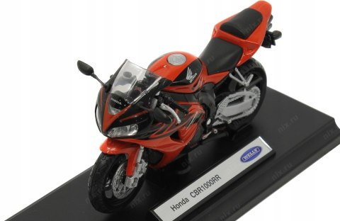HONDA CBR 1000RR motocykl 1:18 Welly metalowy HONDA CBR 1000RR motocykl 1:18 Welly metalowy