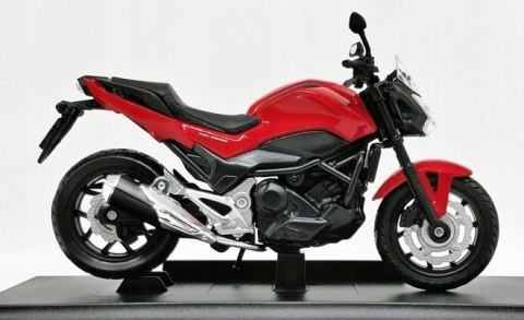 HONDA NC 750 S 2018 motocykl 1:18 Welly metalowy HONDA NC 750 S 2018 motocykl 1:18 Welly metalowy