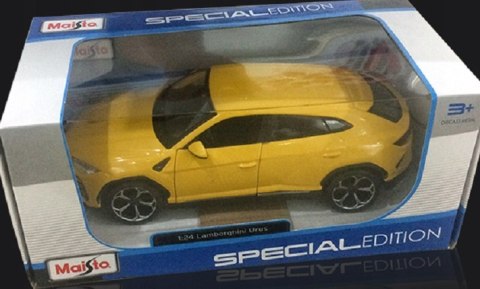 LAMBORGHINI Urus 1:24 yellow model Maisto 31519 LAMBORGHINI Urus 1:24 yellow model Maisto 31519