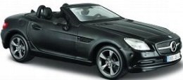 MERCEDES BENZ SLK '11 black matt 1:24 MAISTO 31206