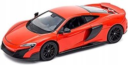 McLaren 675 LT Coupe red metal model Welly 1:24