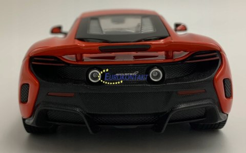 McLaren 675 LT Coupe red metal model Welly 1:24 McLaren 675 LT Coupe red metal model Welly 1:24