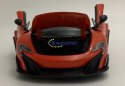 McLaren 675 LT Coupe red metal model Welly 1:24