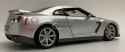 NISSAN GT-R R-35 silver 1:18 model BBurago 12079