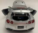 NISSAN GT-R R-35 silver 1:18 model BBurago 12079