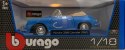 PORSCHE 356B Cabrio 1961 1:18 model BBurago 12025