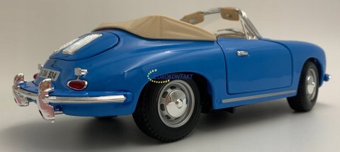 PORSCHE 356B Cabrio 1961 1:18 model BBurago 12025 PORSCHE 356B Cabrio 1961 1:18 model BBurago 12025
