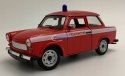 TRABANT 601 STRAŻ POŻARNA model metal Welly 1:24