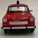 TRABANT 601 STRAŻ POŻARNA model metal Welly 1:24