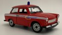 TRABANT 601 STRAŻ POŻARNA model metal Welly 1:24