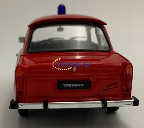 TRABANT 601 STRAŻ POŻARNA model metal Welly 1:24 TRABANT 601 STRAŻ POŻARNA model metal Welly 1:24