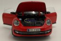 VW Volkswagen Beetle red metal model Welly 1:24