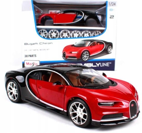 Bugatti CHIRON 1:24 do składania Maisto Bugatti CHIRON 1:24 do składania Maisto