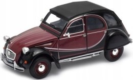 CITROEN 2CV 6 Charleston model metal WELLY 1:24