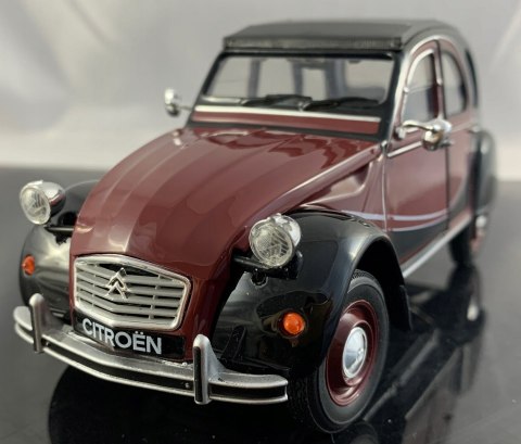 CITROEN 2CV 6 Charleston model metal WELLY 1:24 CITROEN 2CV 6 Charleston model metal WELLY 1:24