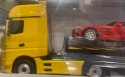 DUŻY Mercedes ACTROS lora + AMT GT 1:24 RC FILM !