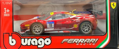 FERRARI 488 Challenge FR model Bburago 26308 1:24 FERRARI 488 Challenge FR model Bburago 26308 1:24