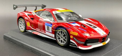 FERRARI 488 Challenge FR model Bburago 26308 1:24 FERRARI 488 Challenge FR model Bburago 26308 1:24