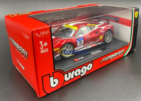 FERRARI 488 Challenge FR model Bburago 26308 1:24 FERRARI 488 Challenge FR model Bburago 26308 1:24