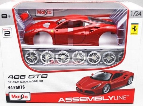 Ferrari 488 GTB 1:24 do składania Maisto 39131