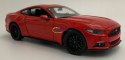 Ford MUSTANG GT 5.0 2015 red model Welly 1:24