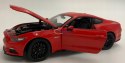 Ford MUSTANG GT 5.0 2015 red model Welly 1:24