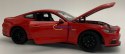 Ford MUSTANG GT 5.0 2015 red model Welly 1:24