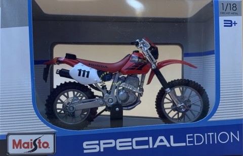 HONDA XR400R model na podstawce 1:18 Maisto HONDA XR400R model na podstawce 1:18 Maisto