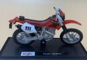 HONDA XR400R model na podstawce 1:18 Maisto