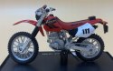 HONDA XR400R model na podstawce 1:18 Maisto