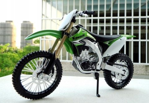 KAWASAKI KX 450F motocykl model 1:12 Maisto KAWASAKI KX 450F motocykl model 1:12 Maisto