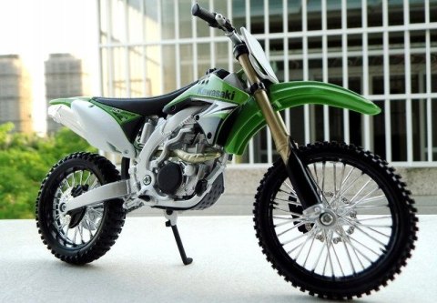 KAWASAKI KX 450F motocykl model 1:12 Maisto KAWASAKI KX 450F motocykl model 1:12 Maisto