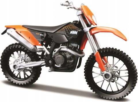 KTM 450 EXC na podstawce model 1:18 Maisto