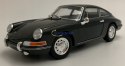 PORSCHE 911 black MODEL METAL WELLY 1:24