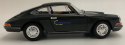 PORSCHE 911 black MODEL METAL WELLY 1:24