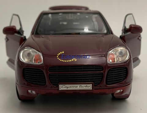 Porsche CAYENNE Turbo 2002 model metal Welly 1:24 Porsche CAYENNE Turbo 2002 model metal Welly 1:24
