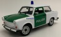 TRABANT 601 Polizei POLICJA model metal Welly 1:24