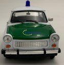 TRABANT 601 Polizei POLICJA model metal Welly 1:24